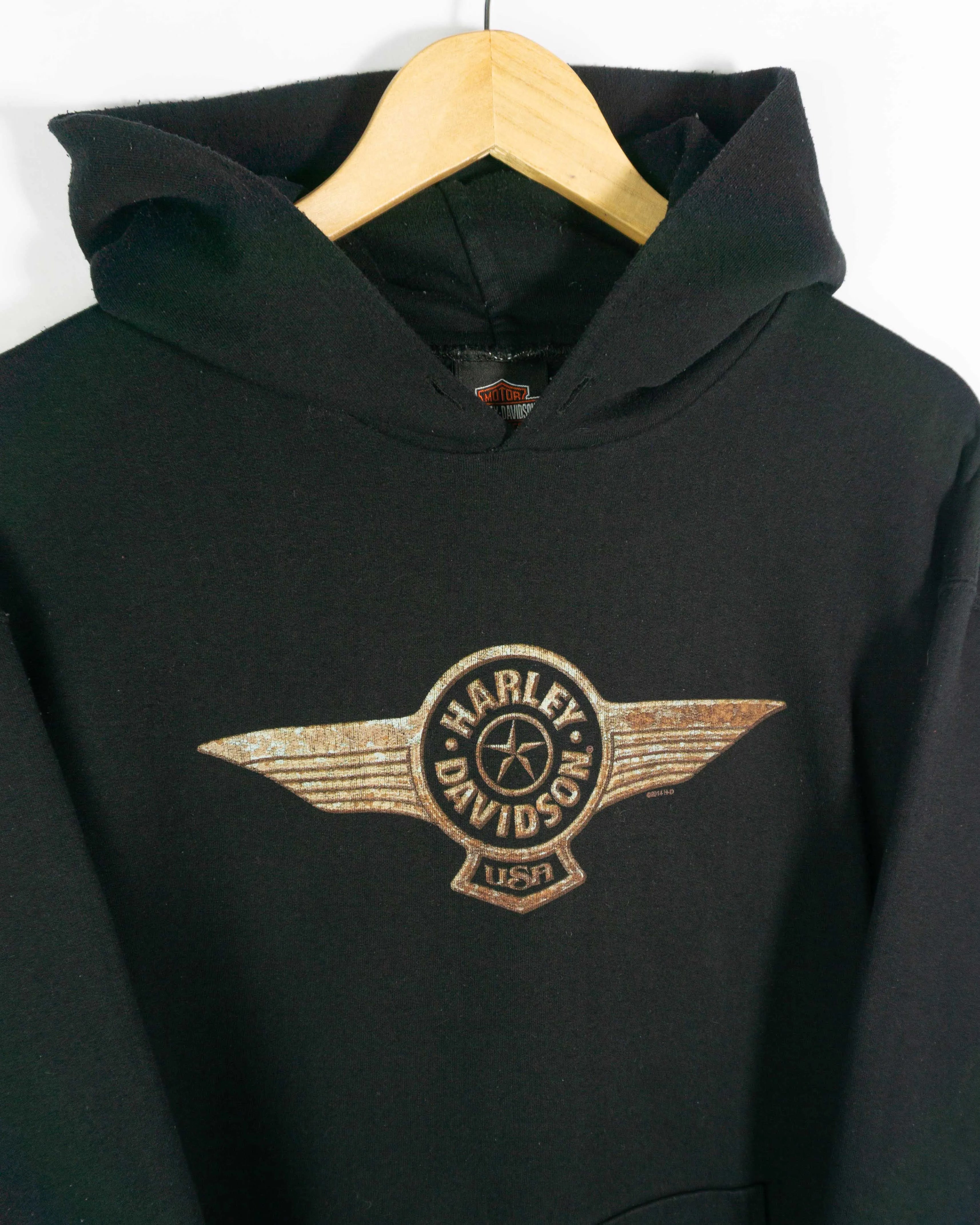 Sudadera Harley Davidson vintage negra L