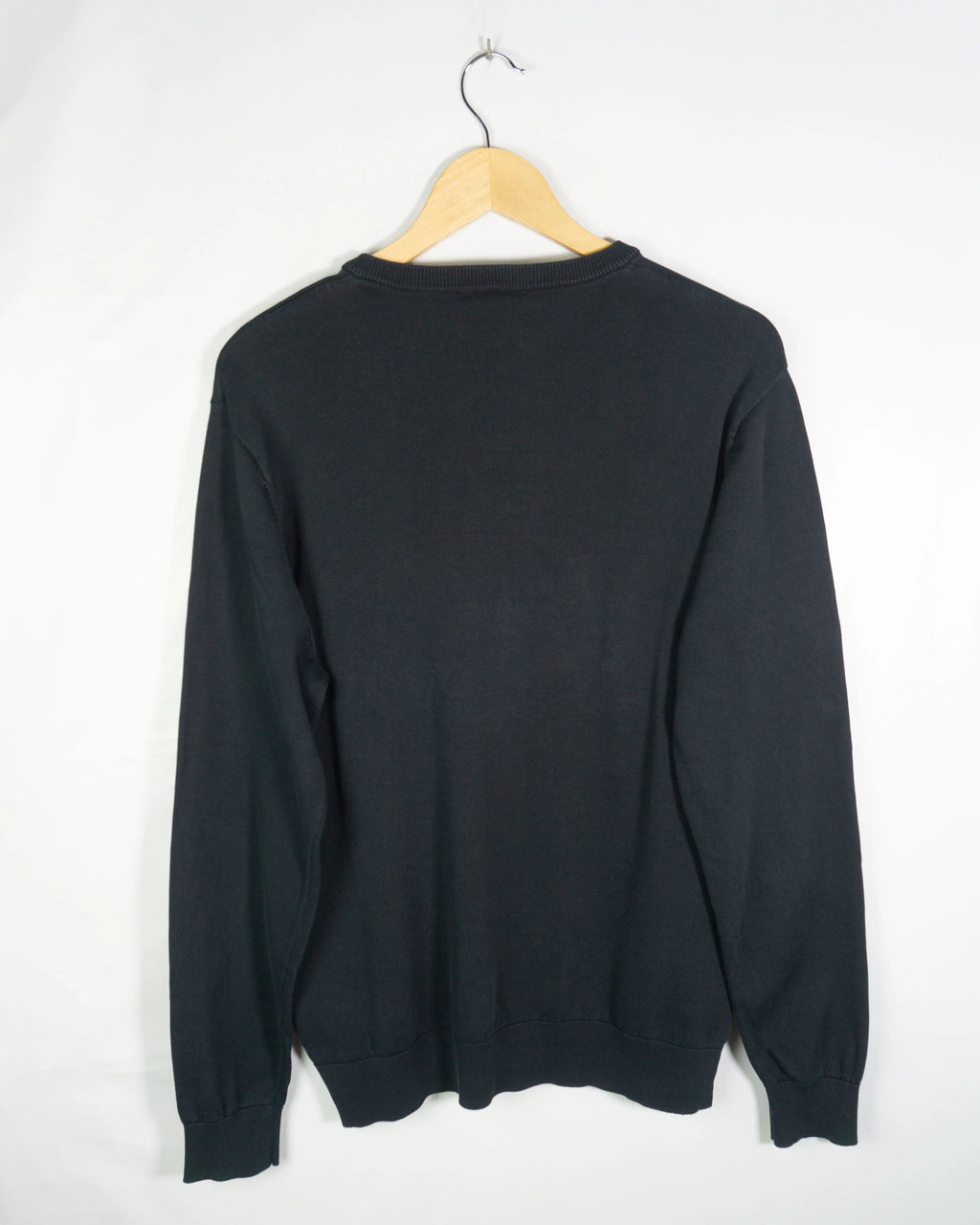 Jersey cuello pico Armani azul marino L