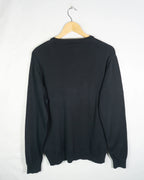 Jersey cuello pico Armani azul marino L