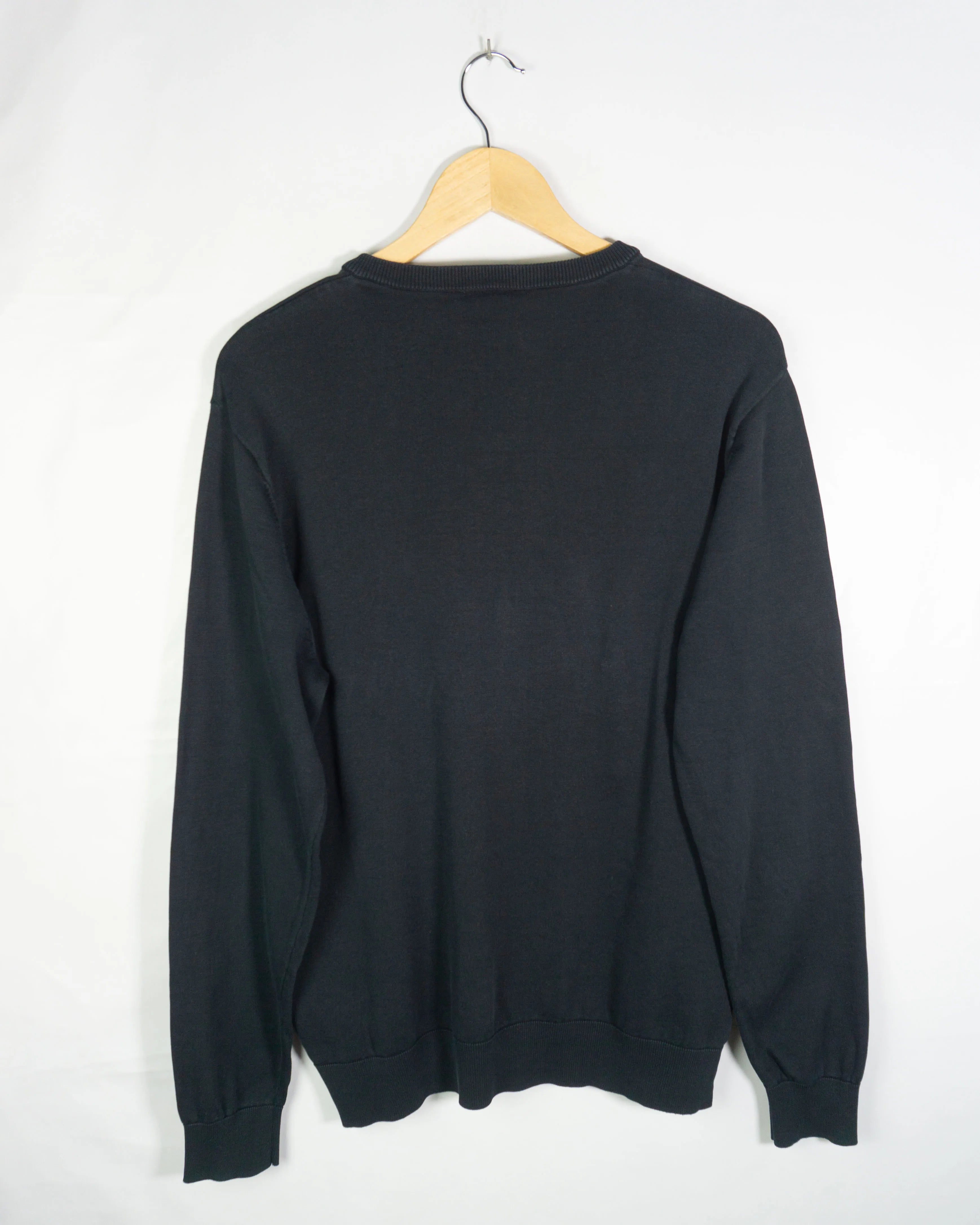 Jersey cuello pico Armani azul marino L