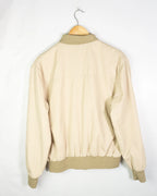 Chaqueta bomber vintage 90s beige M