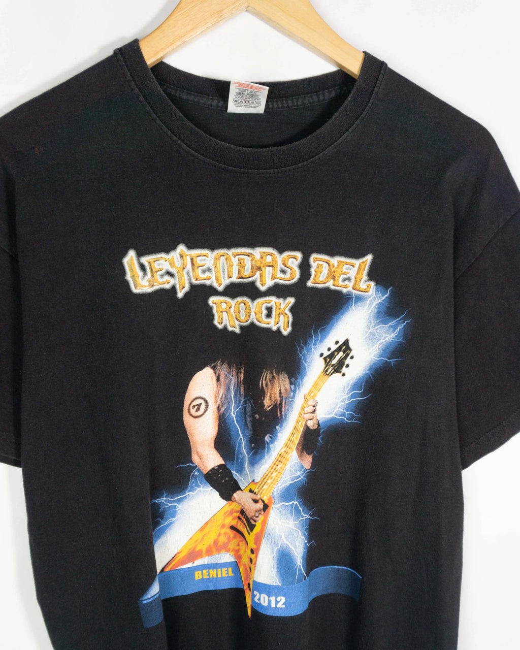 Camiseta Leyendas del Rock 2012 negra M