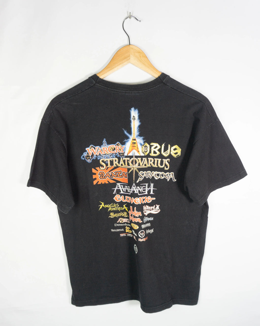 Camiseta Leyendas del Rock 2012 negra M