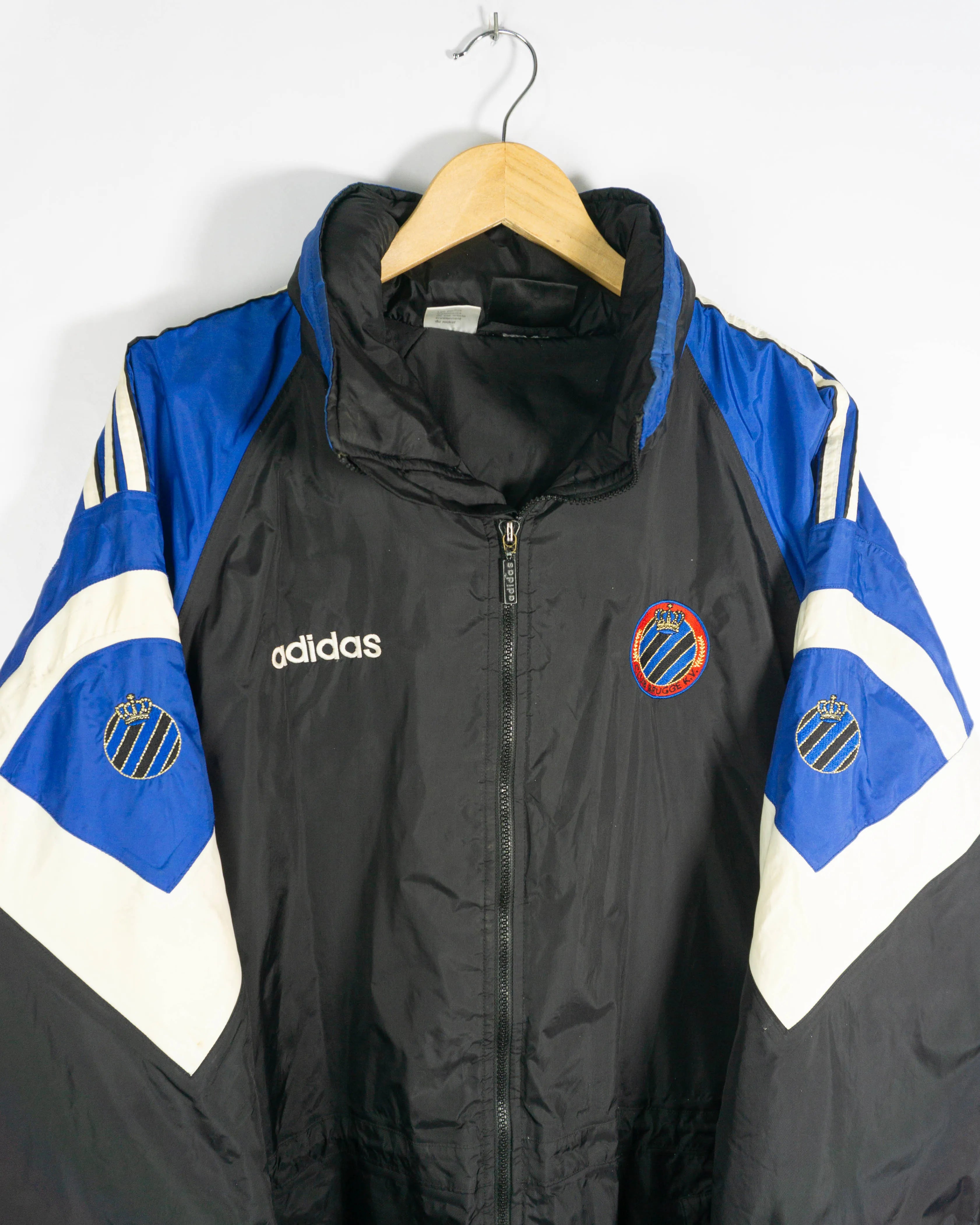 Abrigo Adidas Brujas azul/negro 1998/99 XL