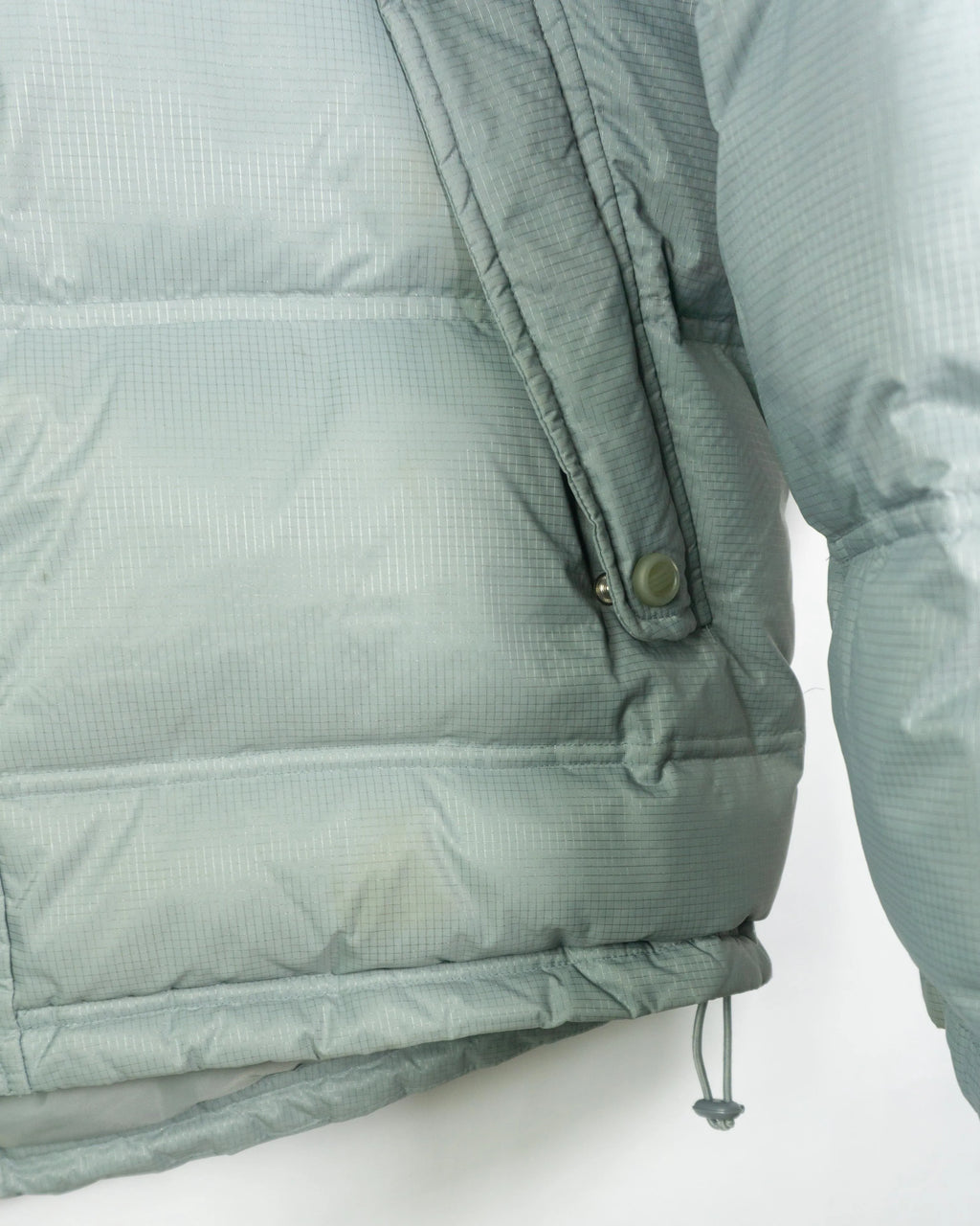 Abrigo acochado Adidas vintage 00s gris M