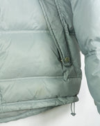 Abrigo acochado Adidas vintage 00s gris M