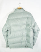 Abrigo acochado Adidas vintage 00s gris M
