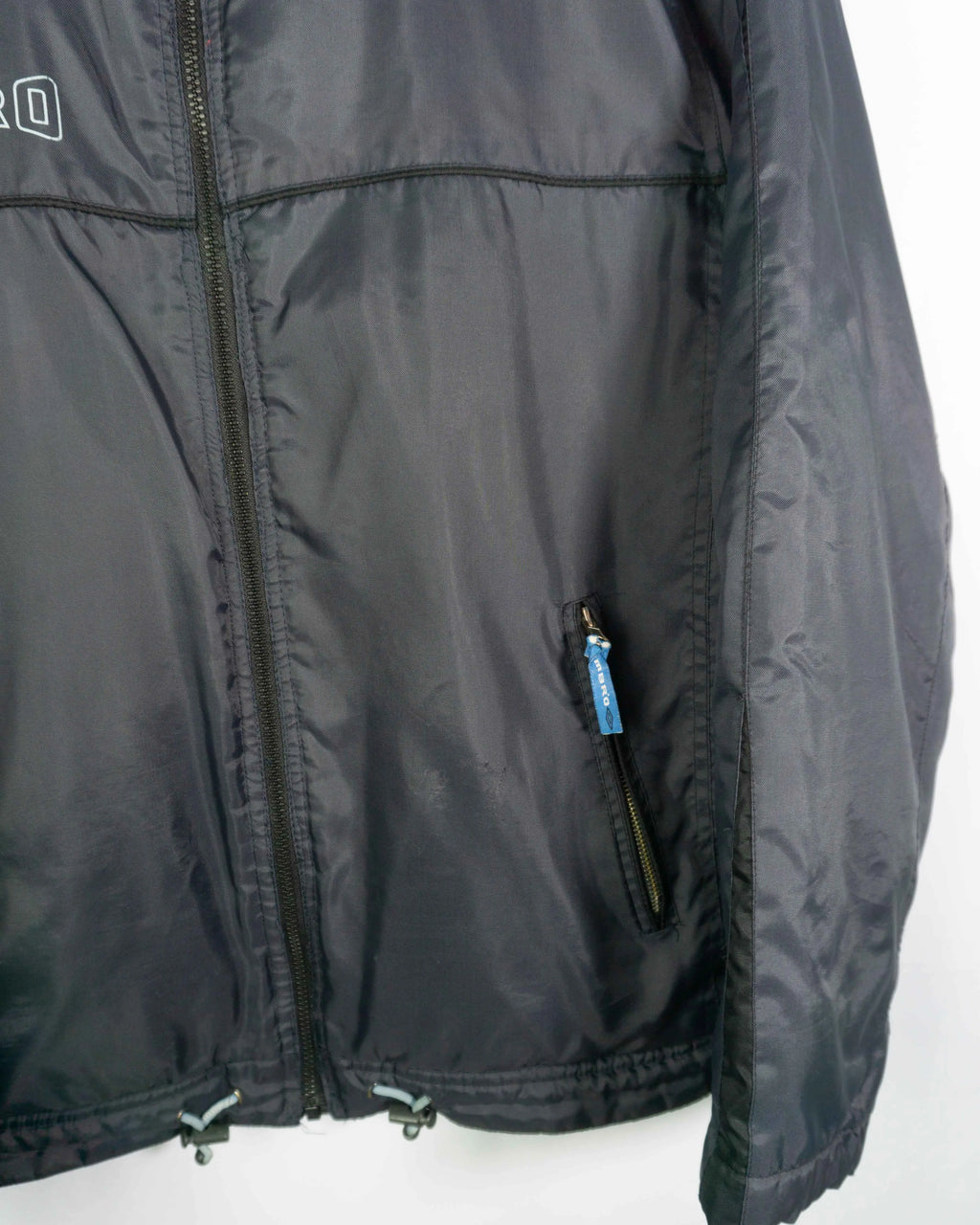 Chaqueta acolchada Umbro vintage 90s gris oscuro S