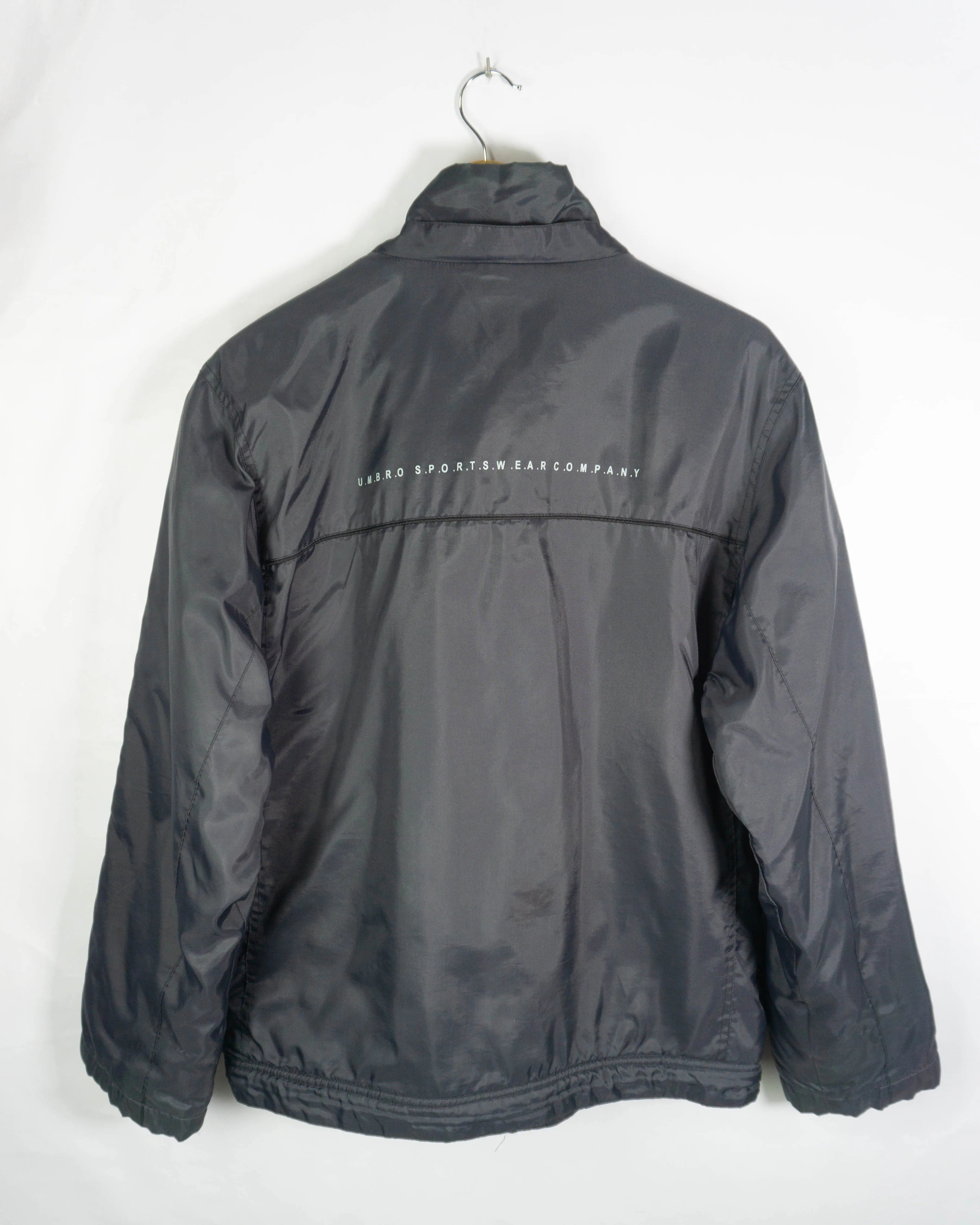 Chaqueta acolchada Umbro vintage 90s gris oscuro S