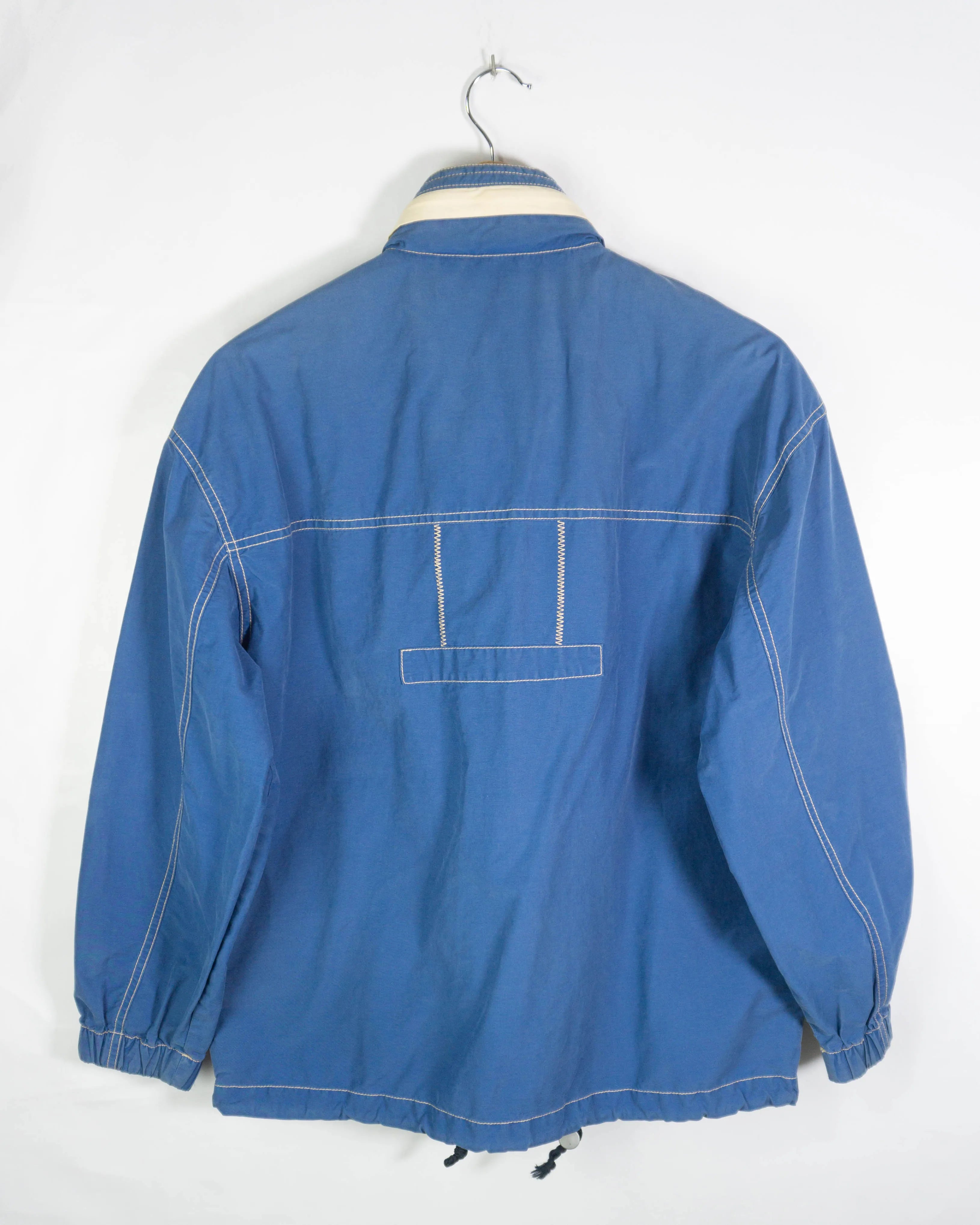 Chaqueta fina vintage 90s azul S