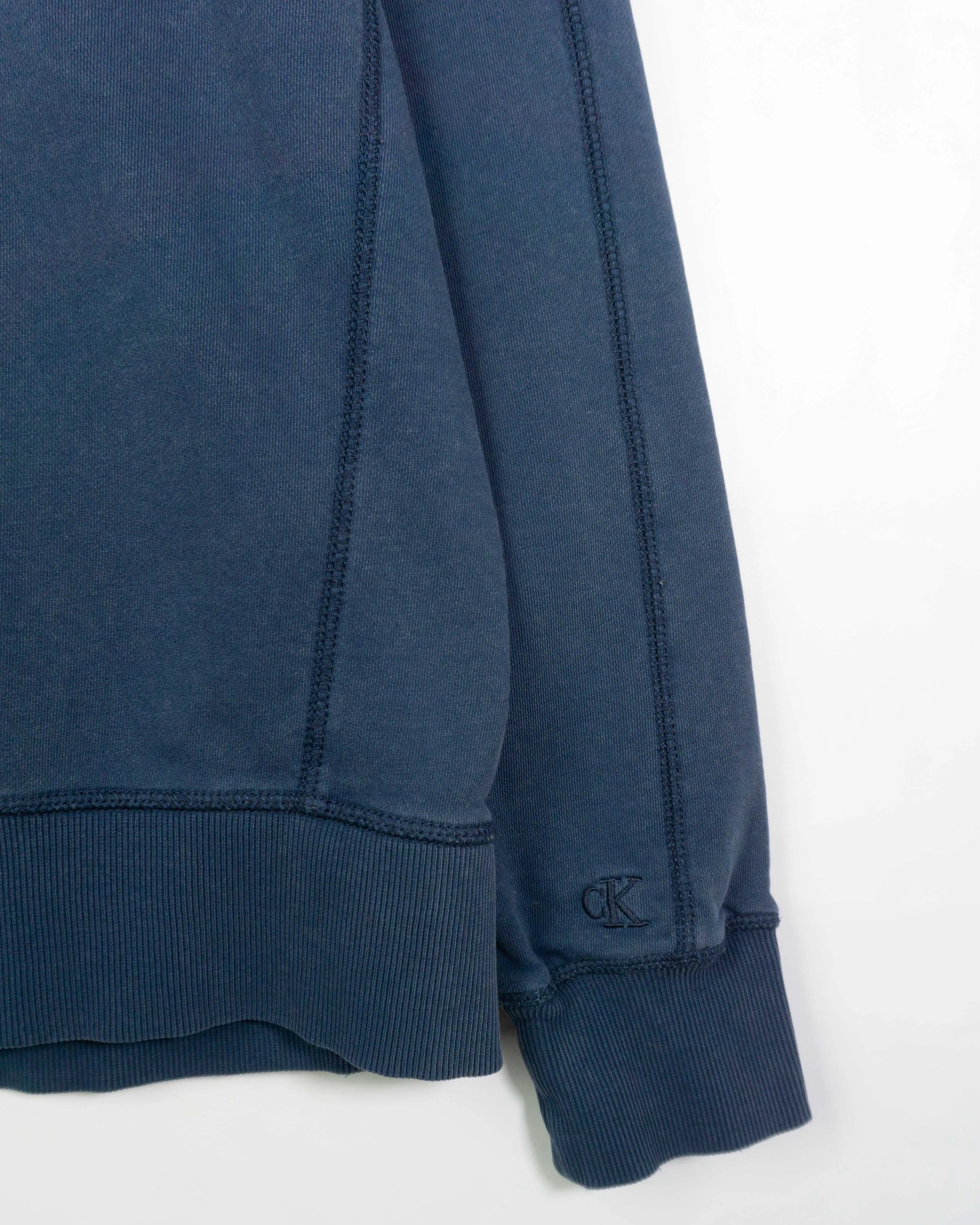 Sudadera bordado Calvin Klein azul marino L