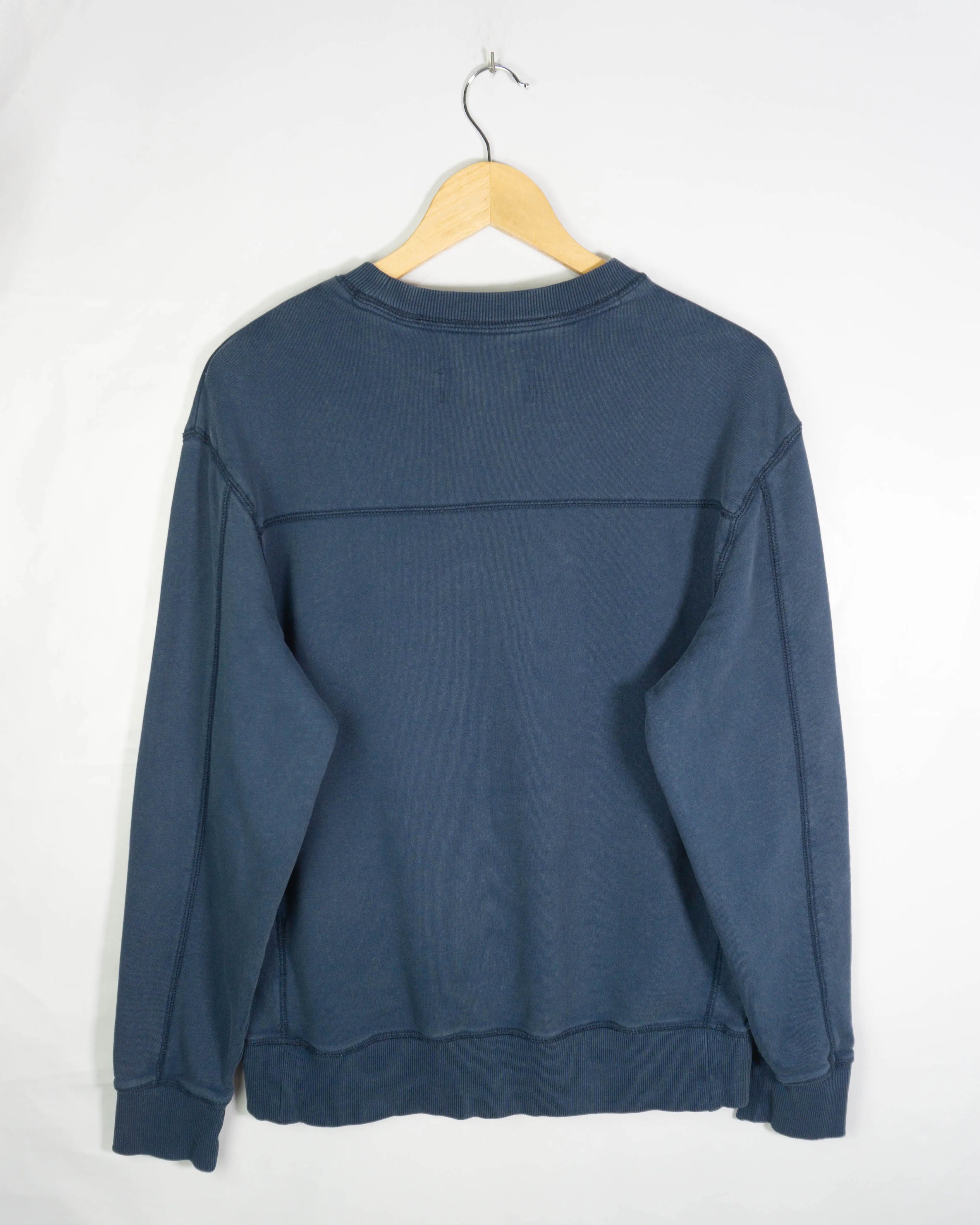 Sudadera bordado Calvin Klein azul marino L