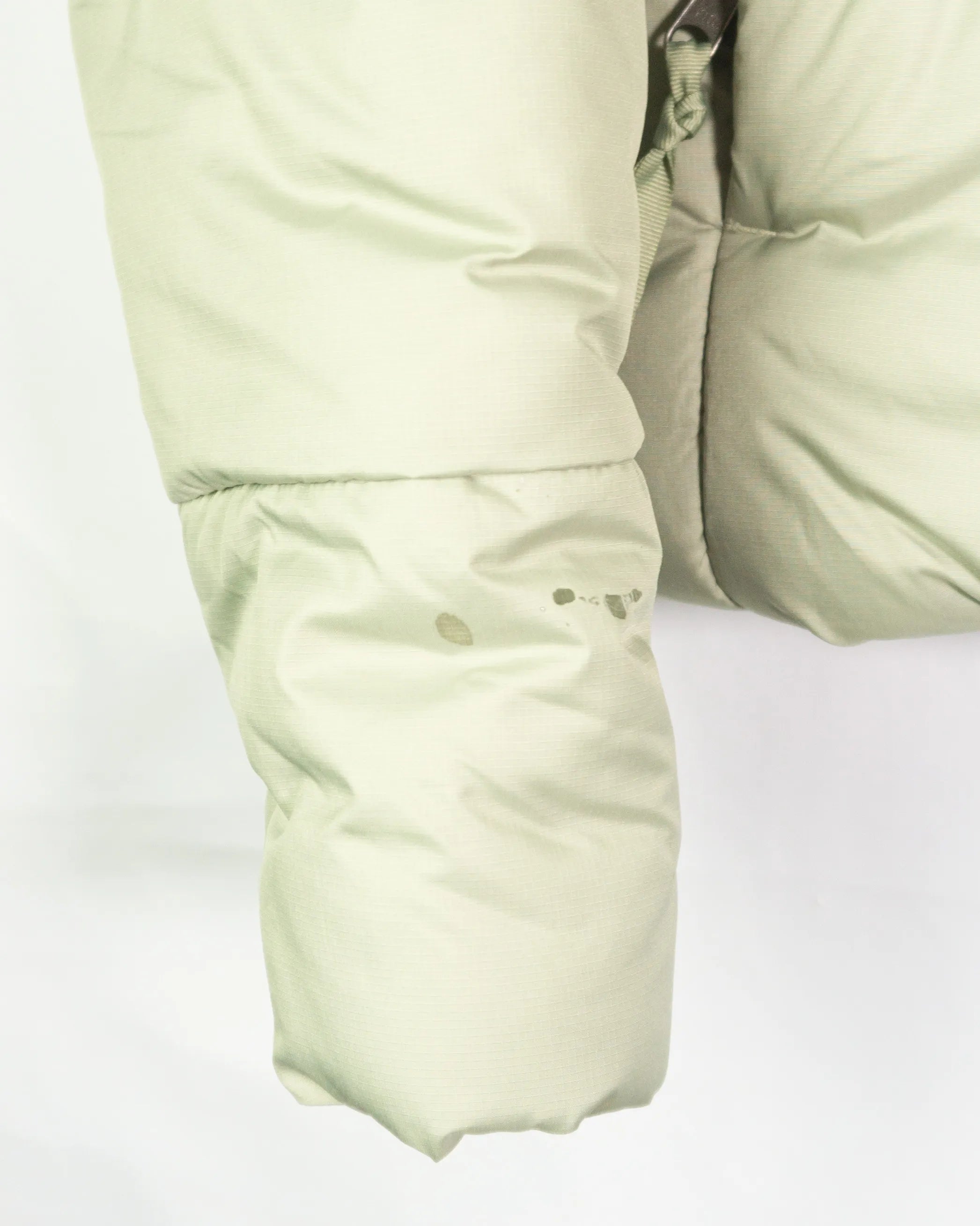 Puffer North Face Nuptse Verde Mujer — Talla S