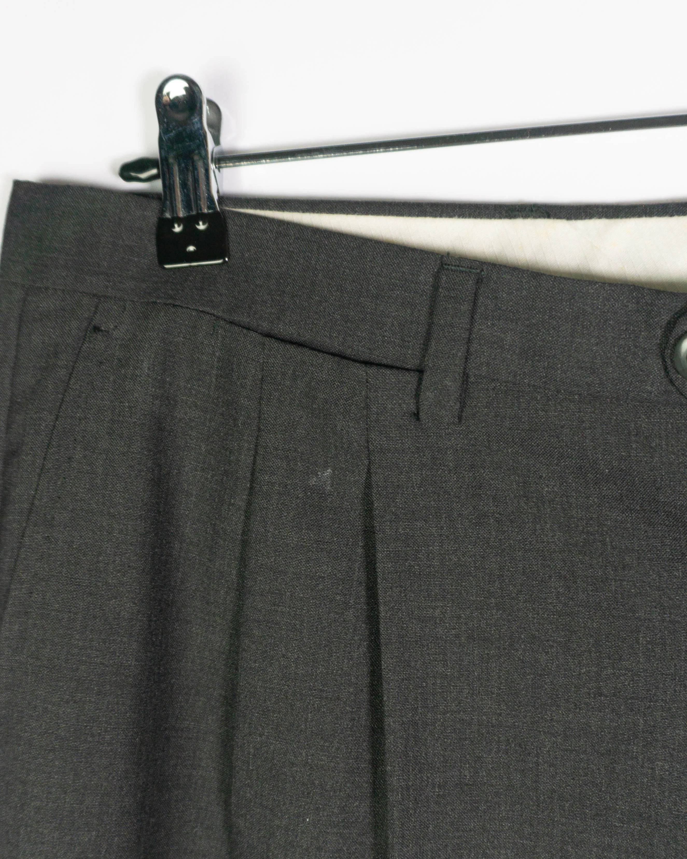 Pantalón de pinza Burberry's Vintage 90s Gris  — Talla 48