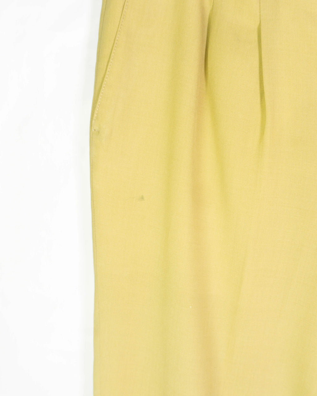 Pantalón Burberry's Vintage 90s Amarillo Mostaza — Talla 56