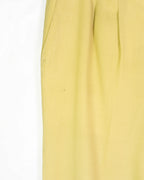 Pantalón Burberry's Vintage 90s Amarillo Mostaza — Talla 56