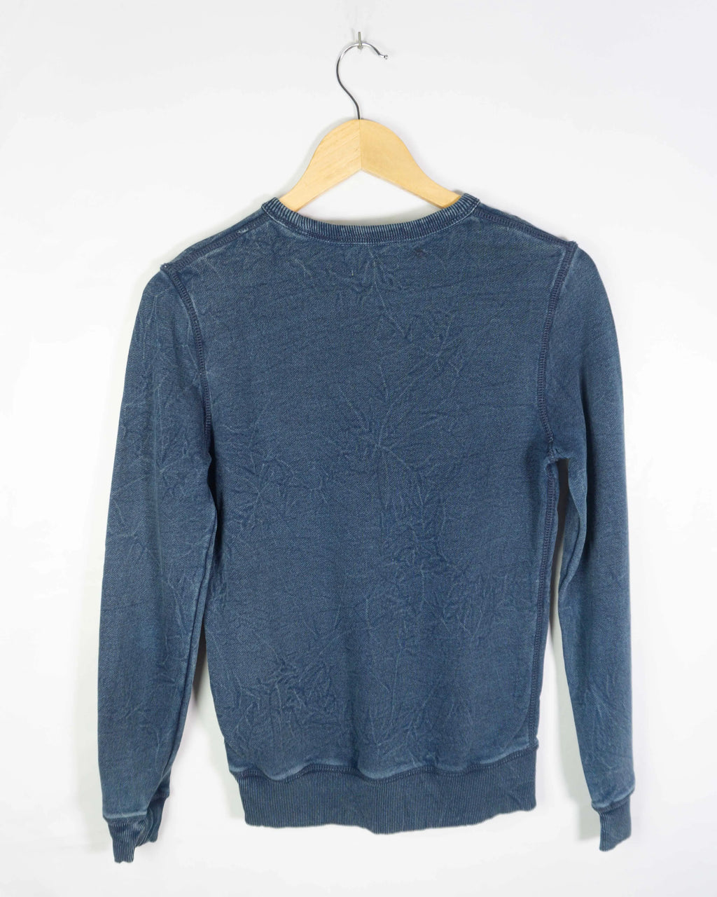 Sudadera Calvin Klein Jeans azul marino logo CK — Talla XS