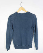 Sudadera Calvin Klein Jeans azul marino logo CK — Talla XS