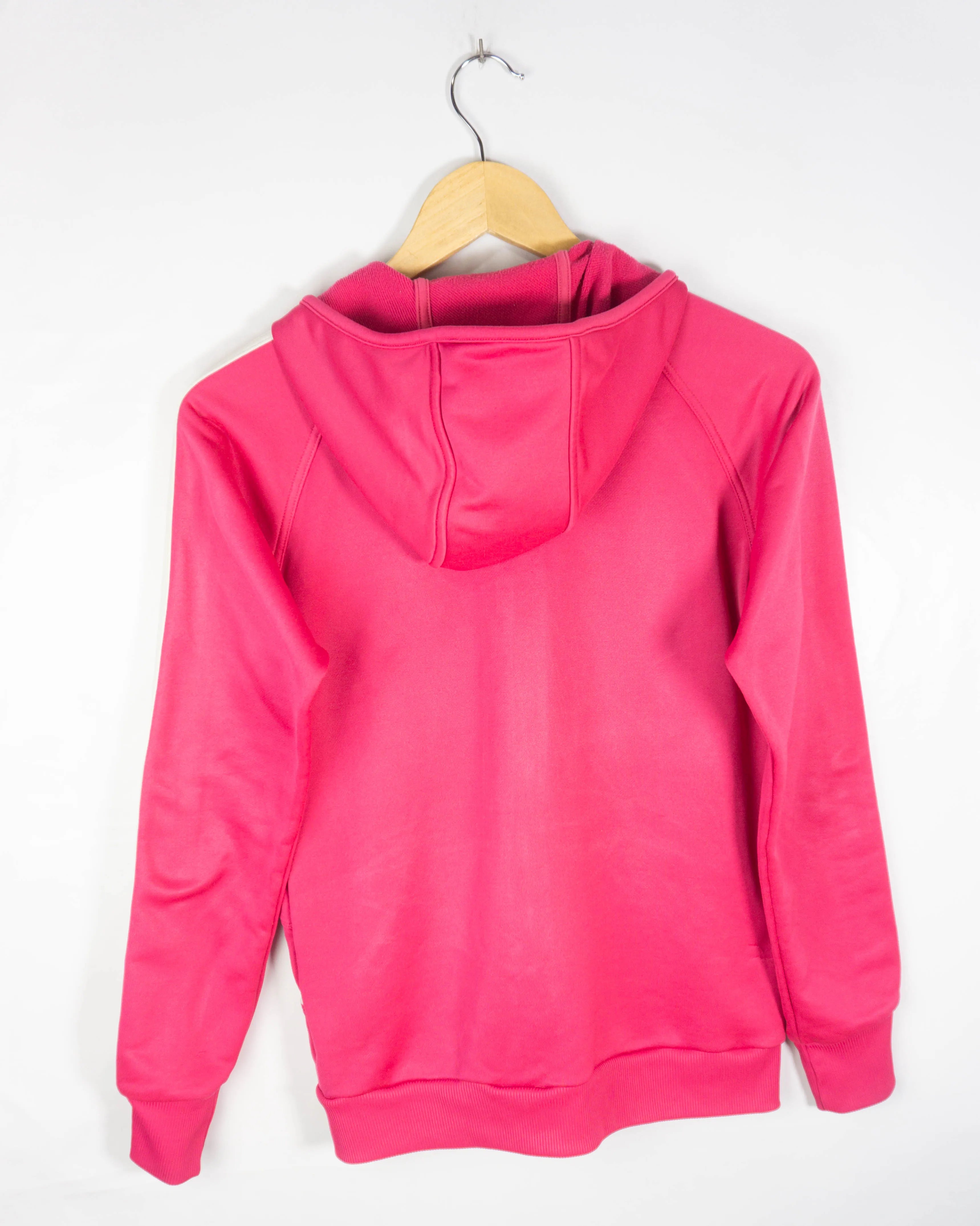 Sudadera cremallera Adidas Vintage 00s rosa 3 rayas mujer — Talla S