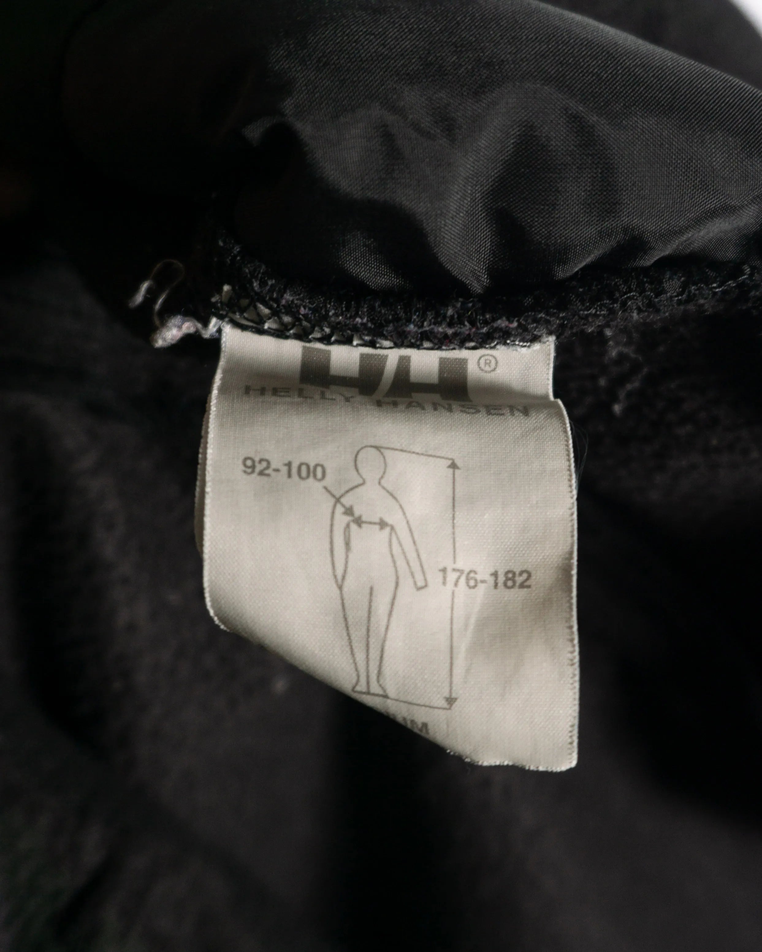 Forro polar Helly Hansen Vintage 00s negro — Talla M