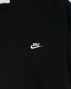 Sudadera Nike Logo Bordado Negra — Talla M