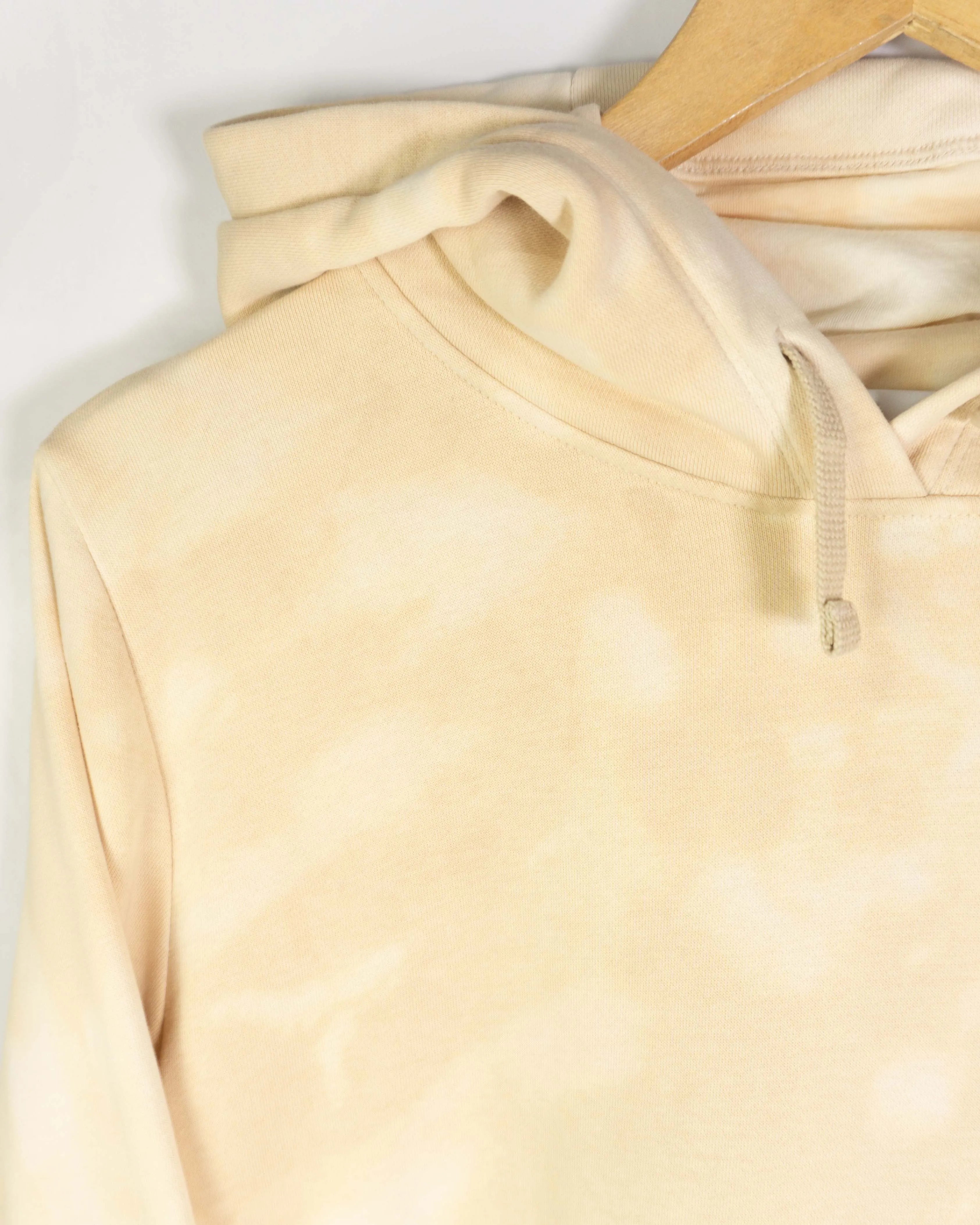 Sudadera Nike Tie Dye Beige con Capucha — Talla M