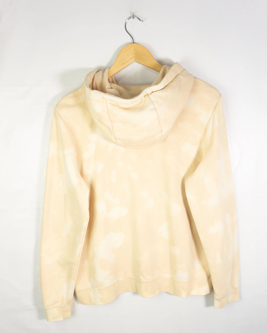 Sudadera Nike Tie Dye Beige con Capucha — Talla M