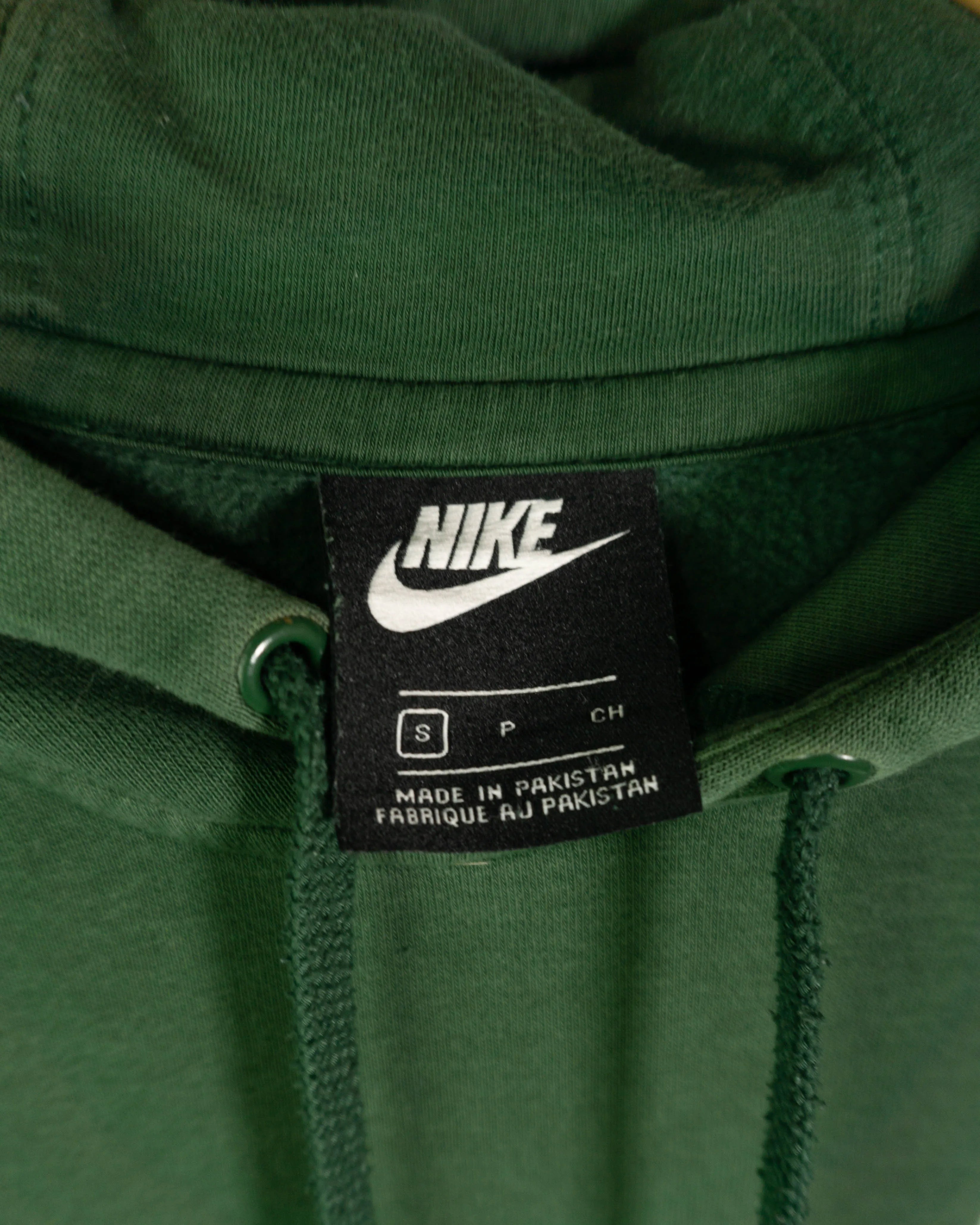 Sudadera Nike con Capucha Verde — Talla S