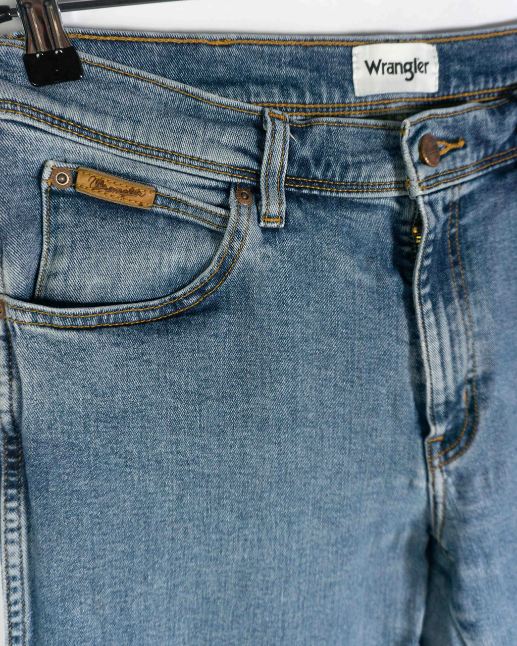 Vaqueros Wrangler Texas Vintage 00s Azul Claro — W34
