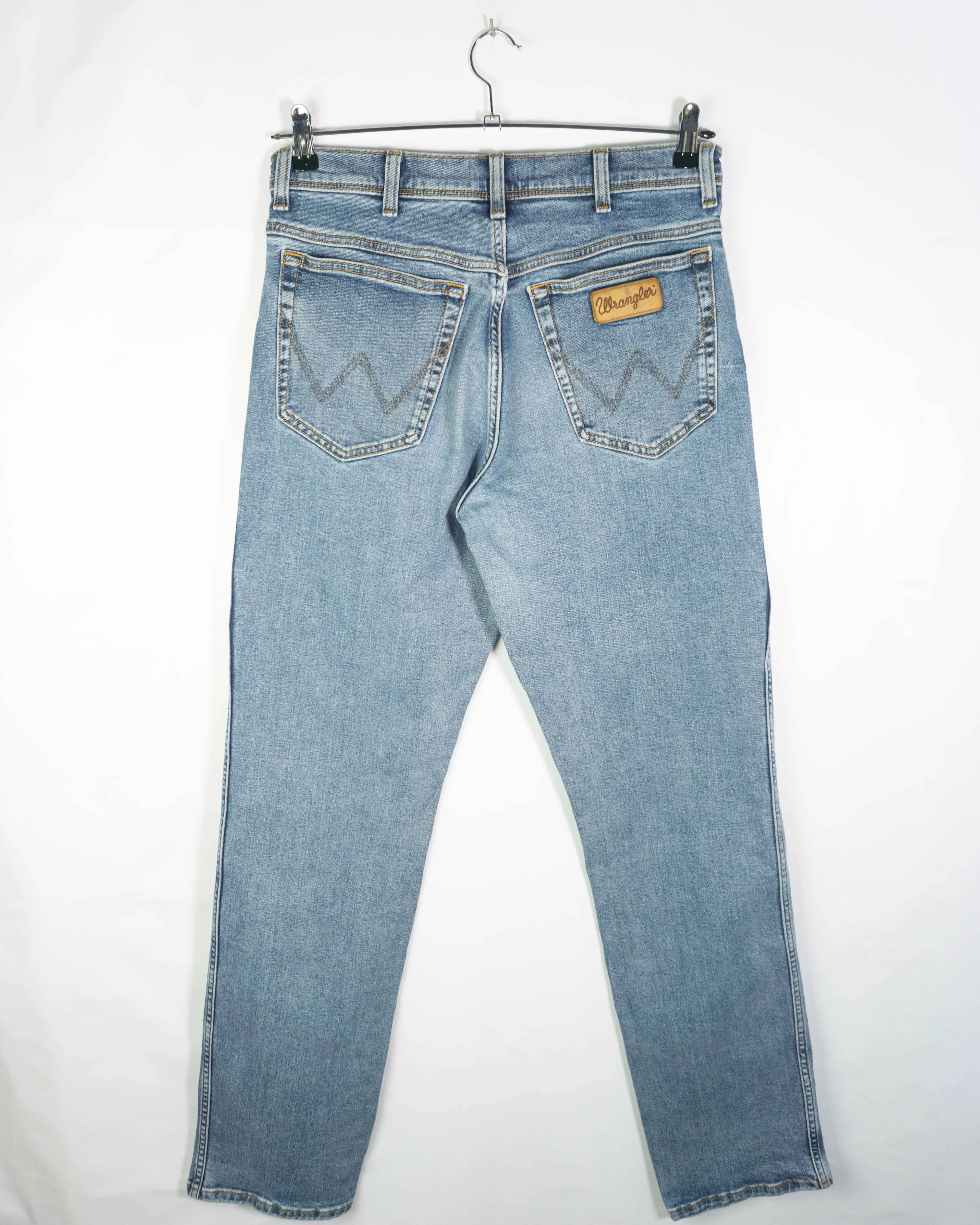 Vaqueros Wrangler Texas Vintage 00s Azul Claro — W34