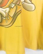 Camiseta Looney Tunes Bugs Bunny Vintage 1998 Amarilla — Talla M