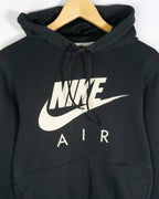 Sudadera Nike Air Negra Logo Grande — Talla M