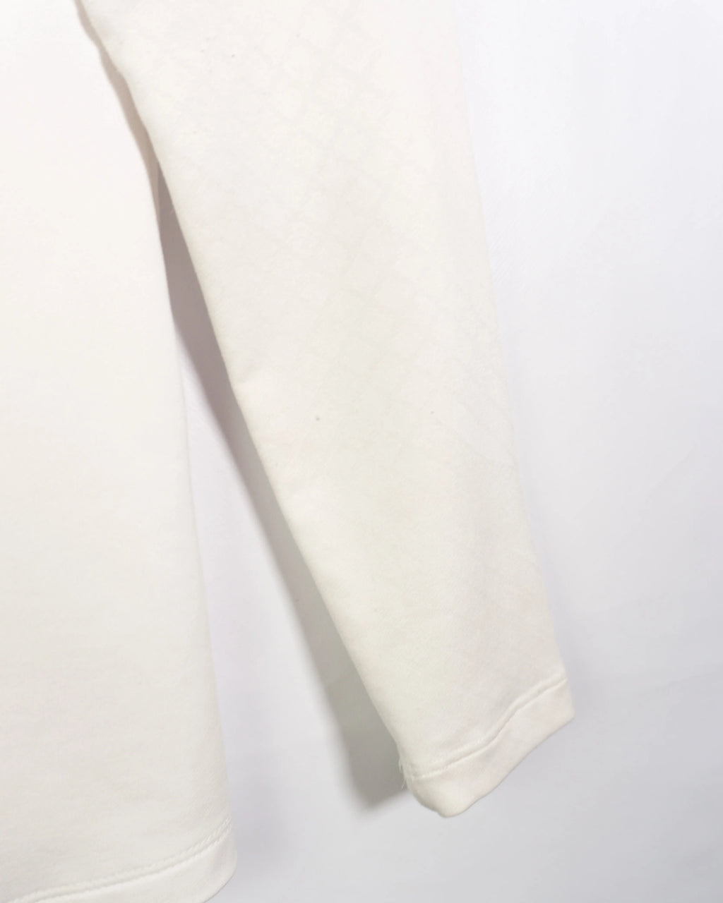 Sudadera PSG Nike Dri-Fit 1/4 Cremallera Blanca Hombre — Talla S