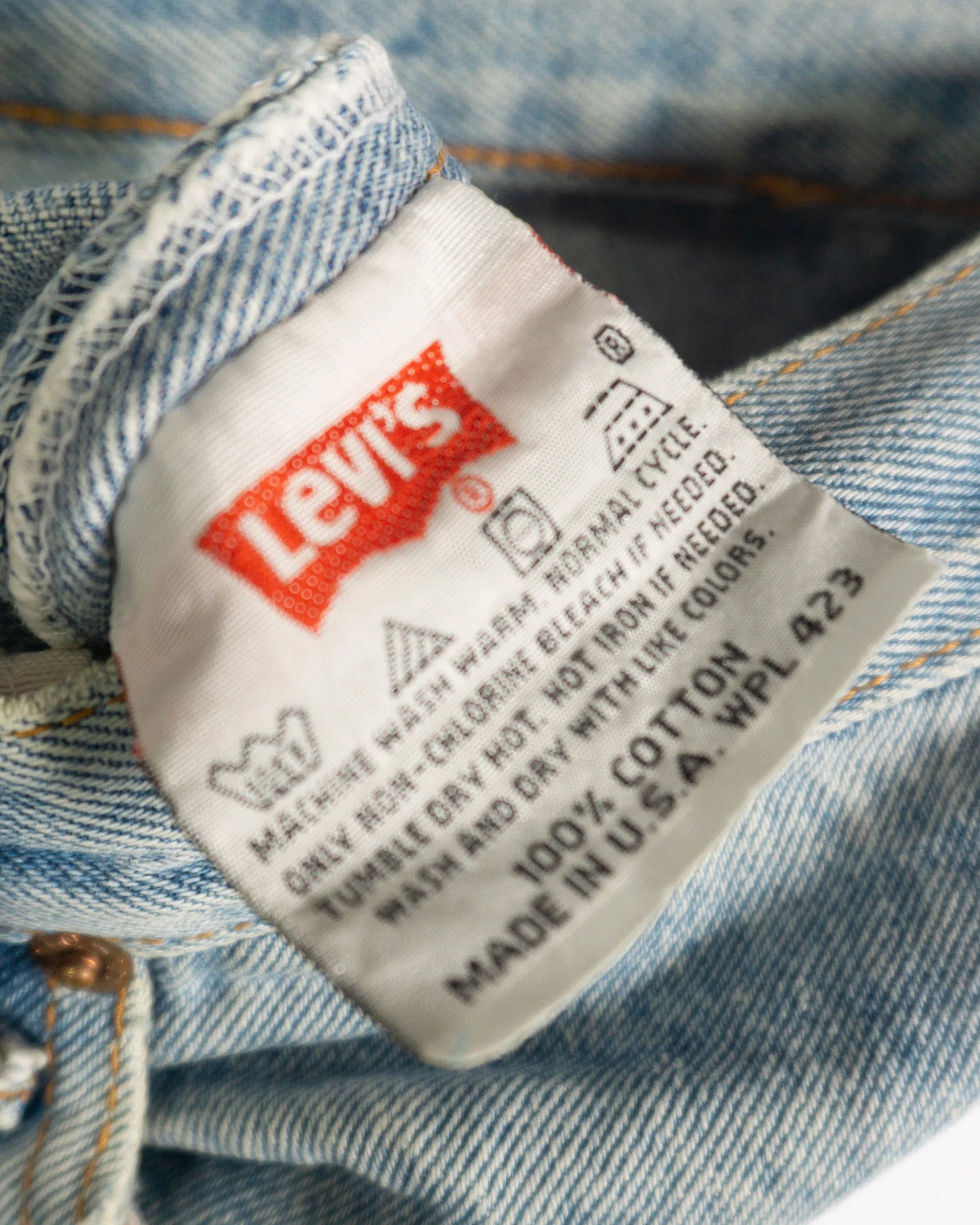 Short Levi's 501 Vintage 90s Azul — W31