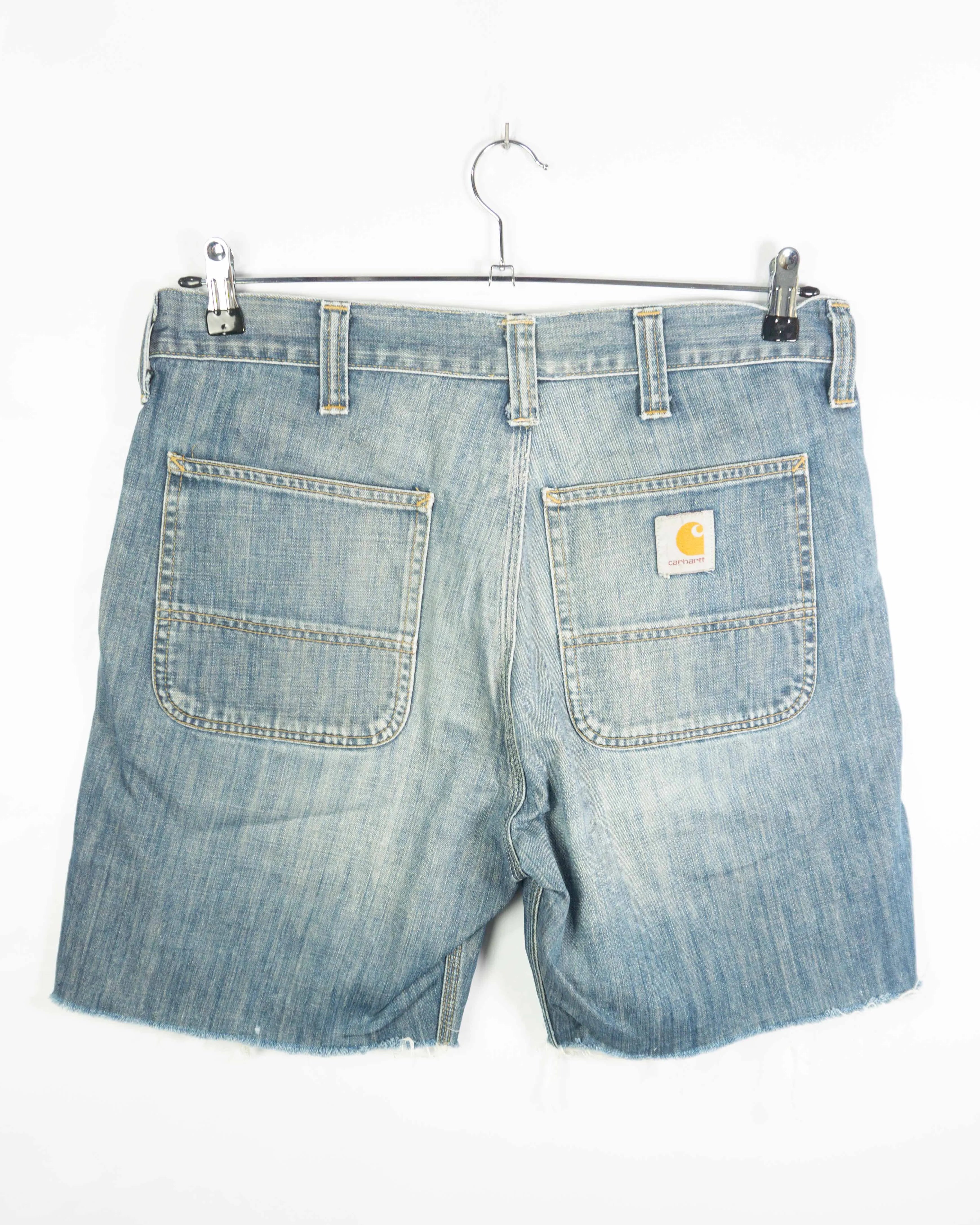 Short Carhartt Denim Vintage 00s Azul — W34