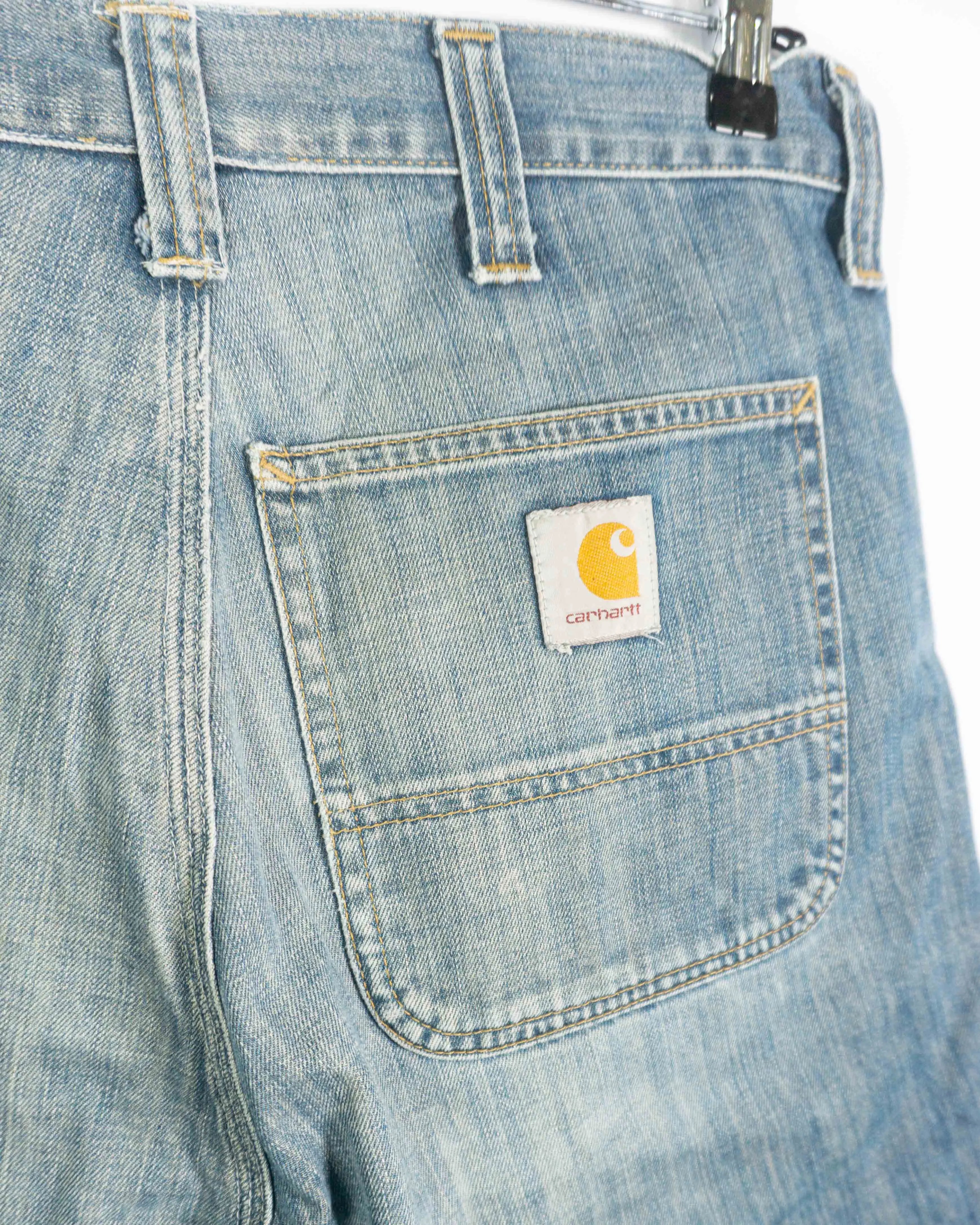 Short Carhartt Denim Vintage 00s Azul — W34