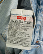 Short Levi's 501 Denim Azul Claro Vintage 90s — W38