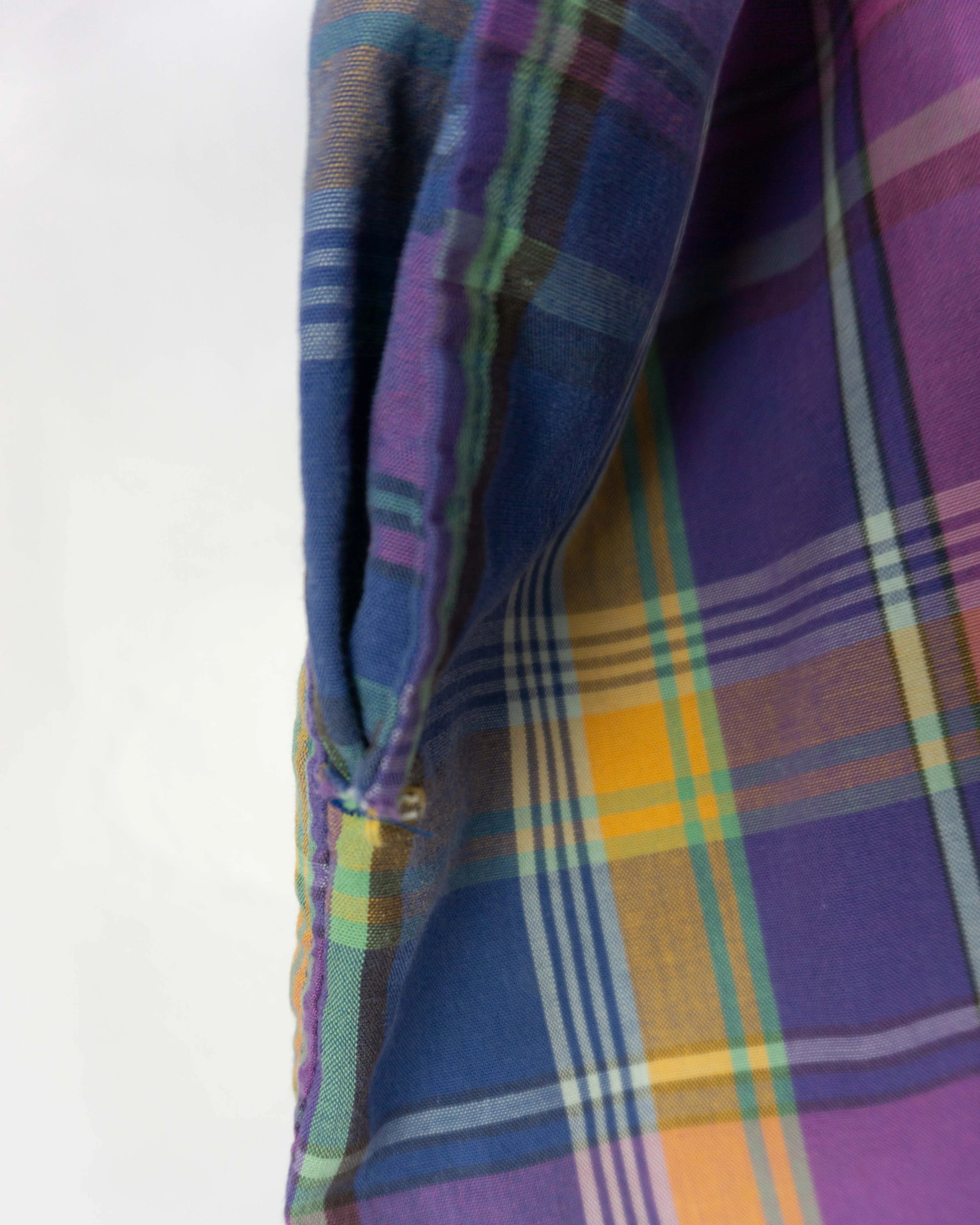 Bañador Adidas Originals Cuadros Multicolor Vintage 90s — XL