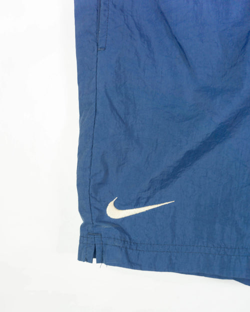 Bañador Nike Swoosh Azul Vintage 90s — Talla S