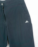Pantalón Pirata Adidas Azul Marino Vintage 00s — Talla S