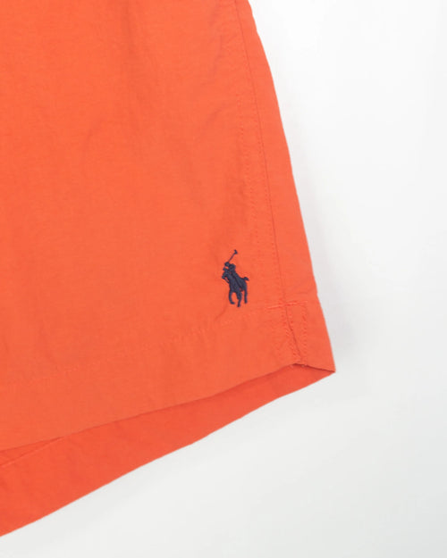 Bañador Polo Ralph Lauren Rojo Vintage 90s — Talla L
