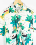 Camisa Silicon Valley Hawaiana Tropical Vintage 90s — 38