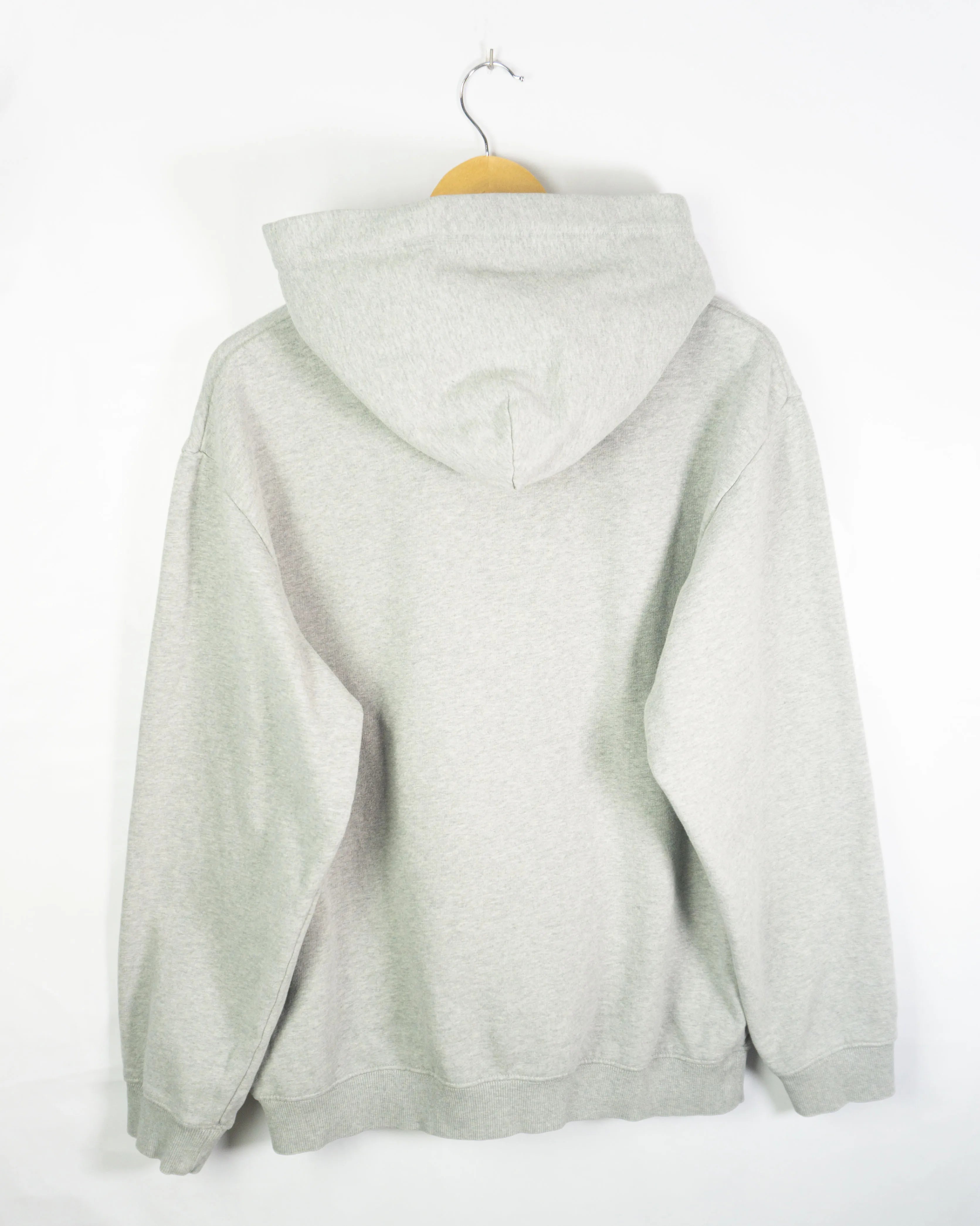 Sudadera Napapijri Geographic Gris Vintage 00s — Talla XL