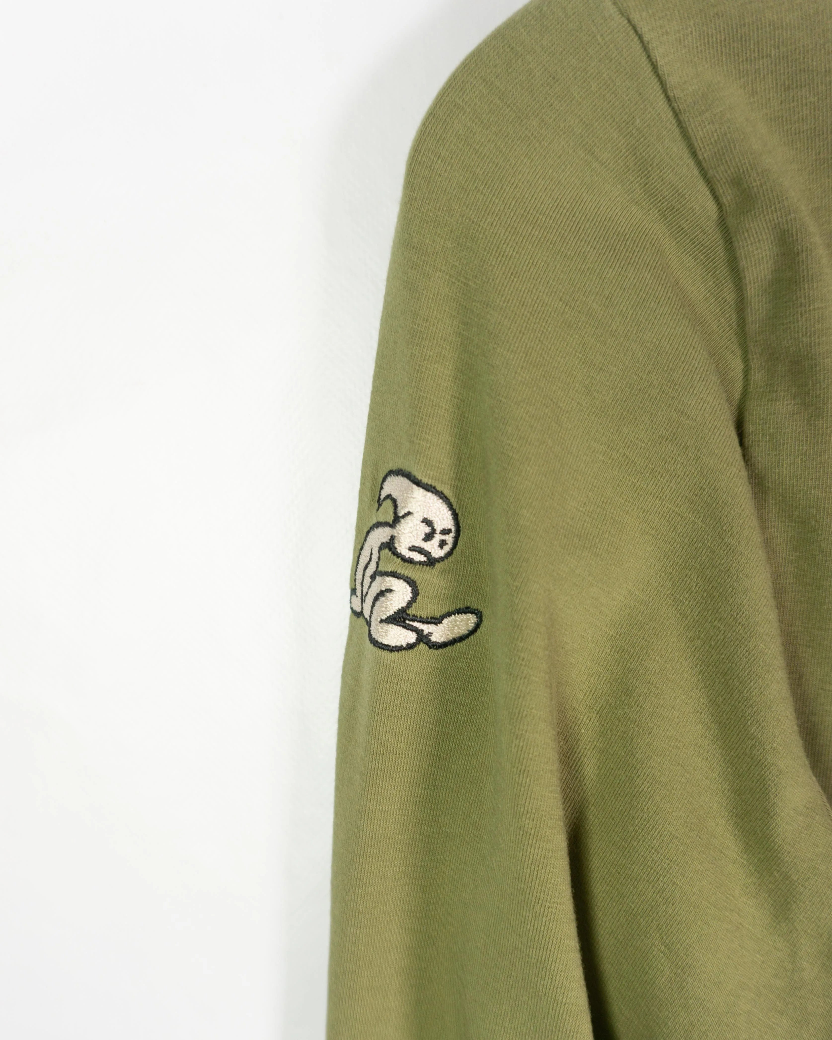 Camiseta Manga Larga El Niño Verde Vintage 00s Mujer — Talla L