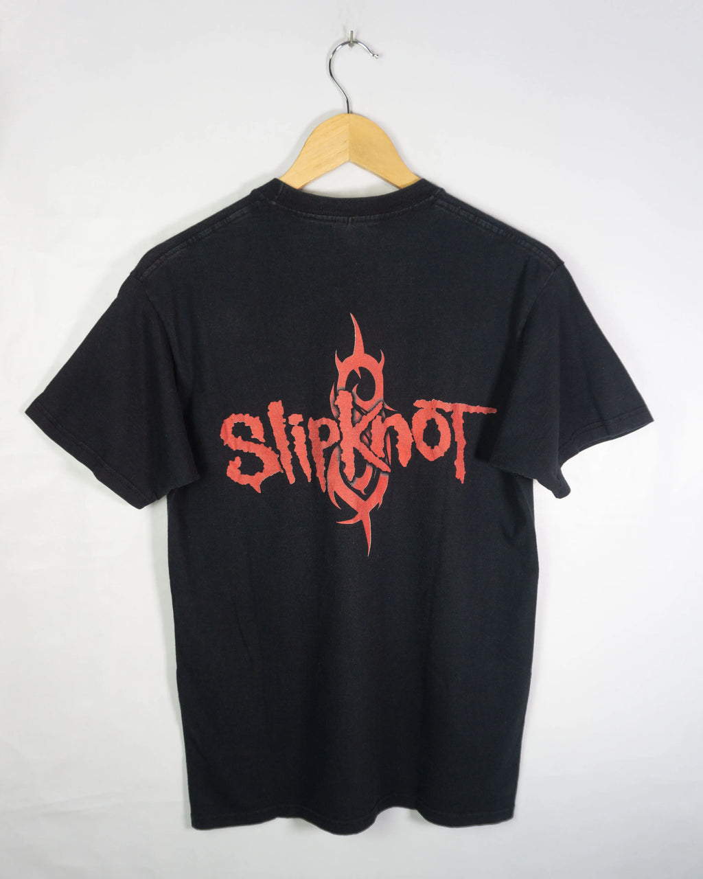Camiseta Slipknot Iowa Negra Vintage 00s — Talla S