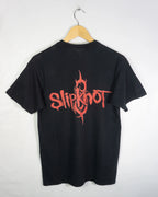 Camiseta Slipknot Iowa Negra Vintage 00s — Talla S