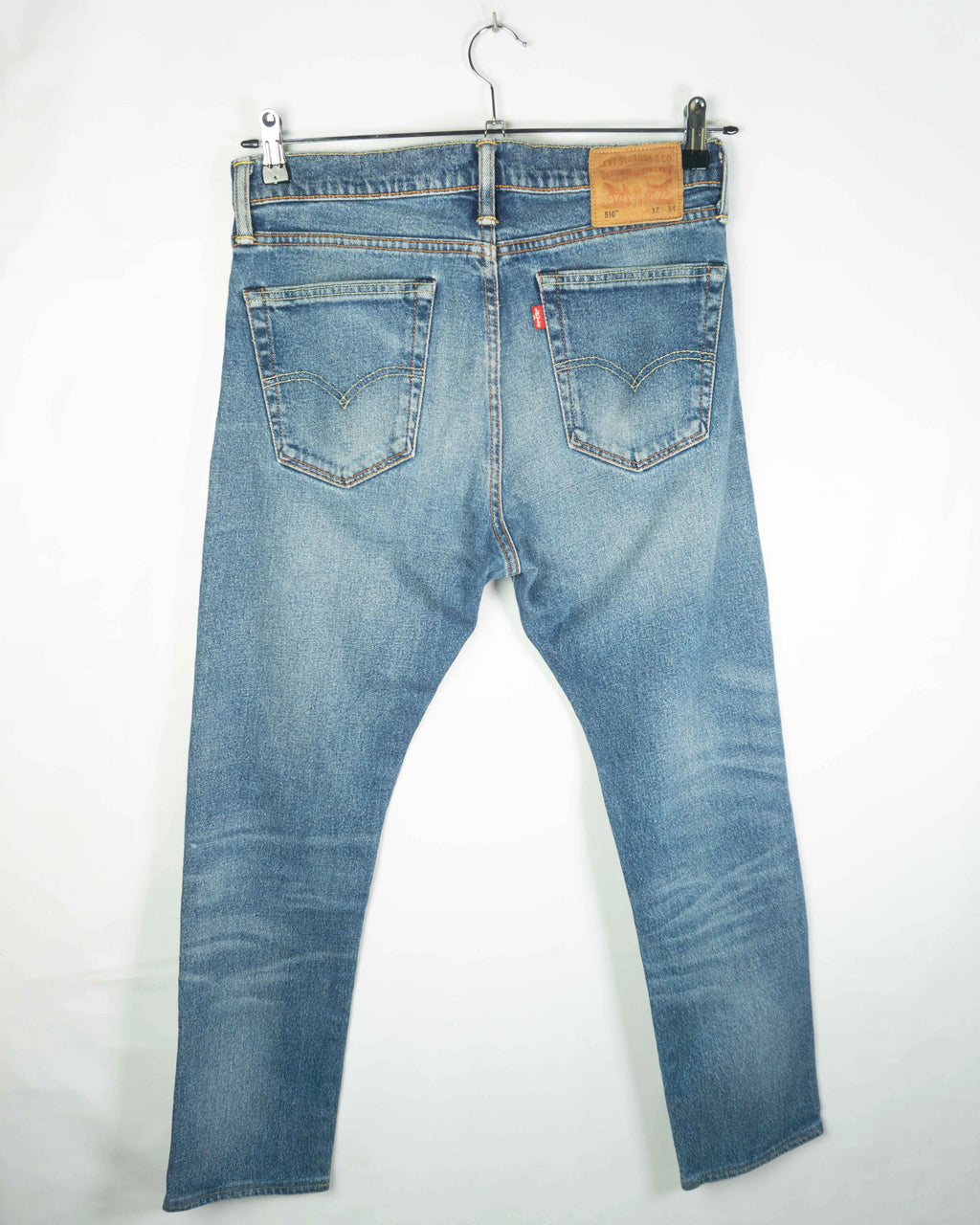 Vaqueros Levi's 501 CT Azul Medio — Talla S