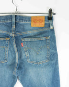 Vaqueros Levi's 501 CT Azul Medio — Talla S