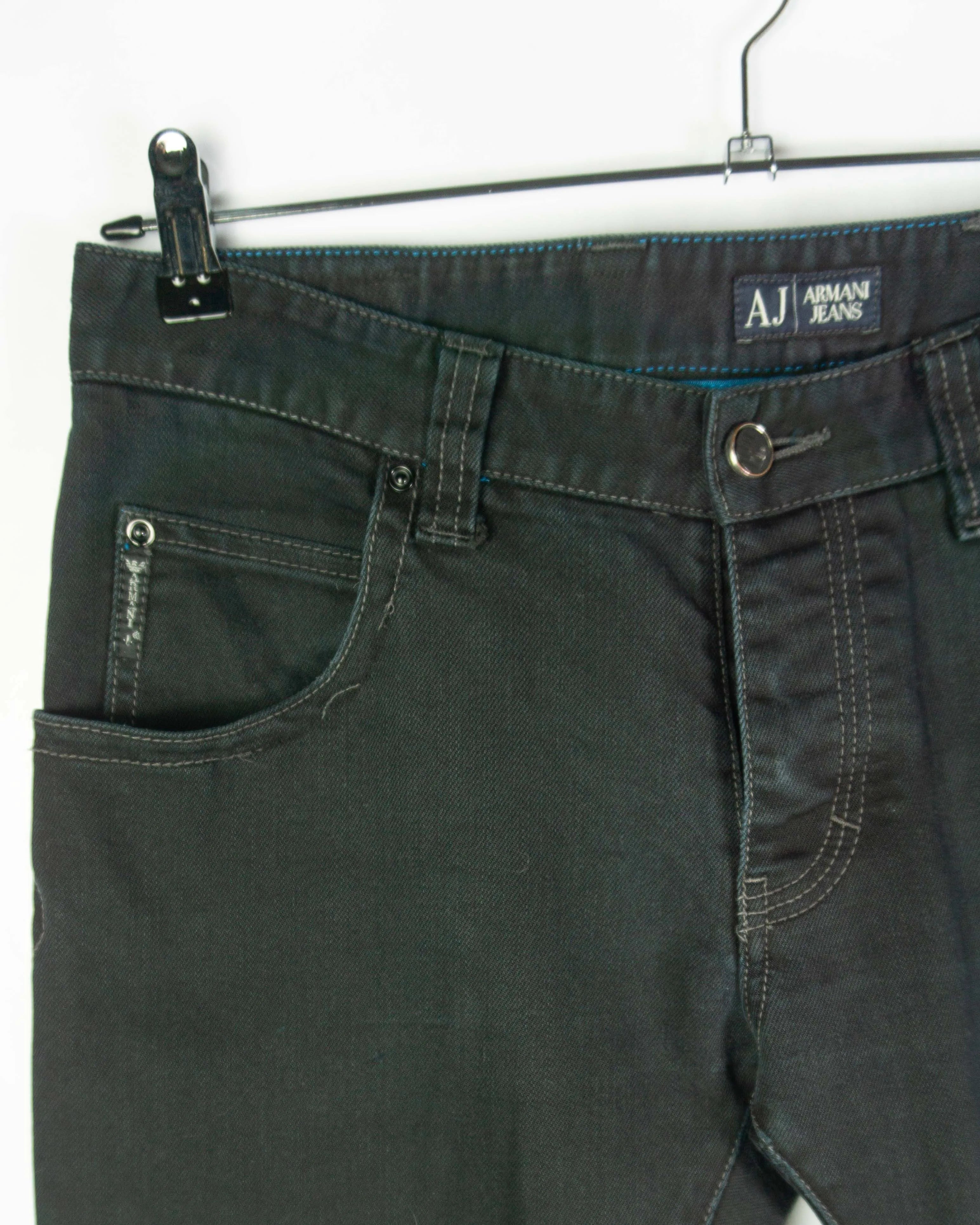 Vaqueros Armani Jeans J08 Slim Negro — Talla W33