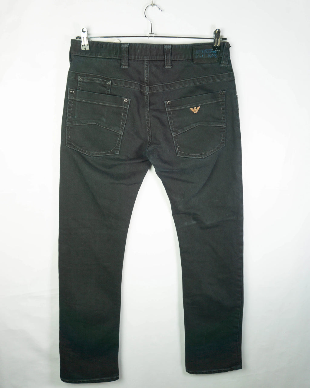 Vaqueros Armani Jeans J08 Slim Negro — Talla W33